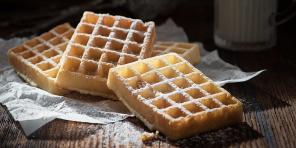 Como cozinhar vienense e outra waffle macio