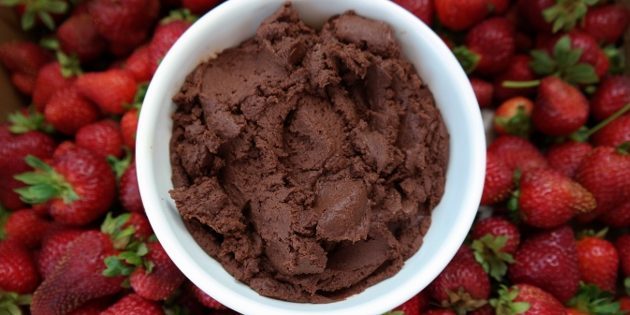 Receitas com grão de bico: hummus Chocolate