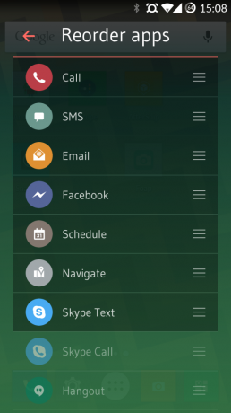 Organizar aplicações drupa para Android