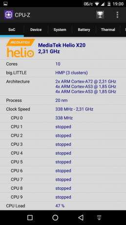 Apollo Lite: Especificações CPU