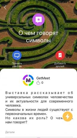 GetMeet: evento