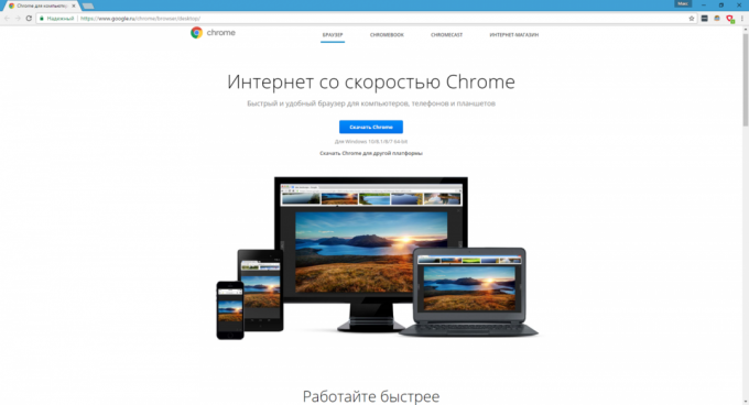 programa gratuito para Windows: Google Chrome