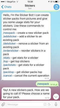 Como fazer os adesivos para Telegram: Barco Adesivos