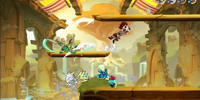 jogos grátis para o PlayStation 4: Brawlhalla